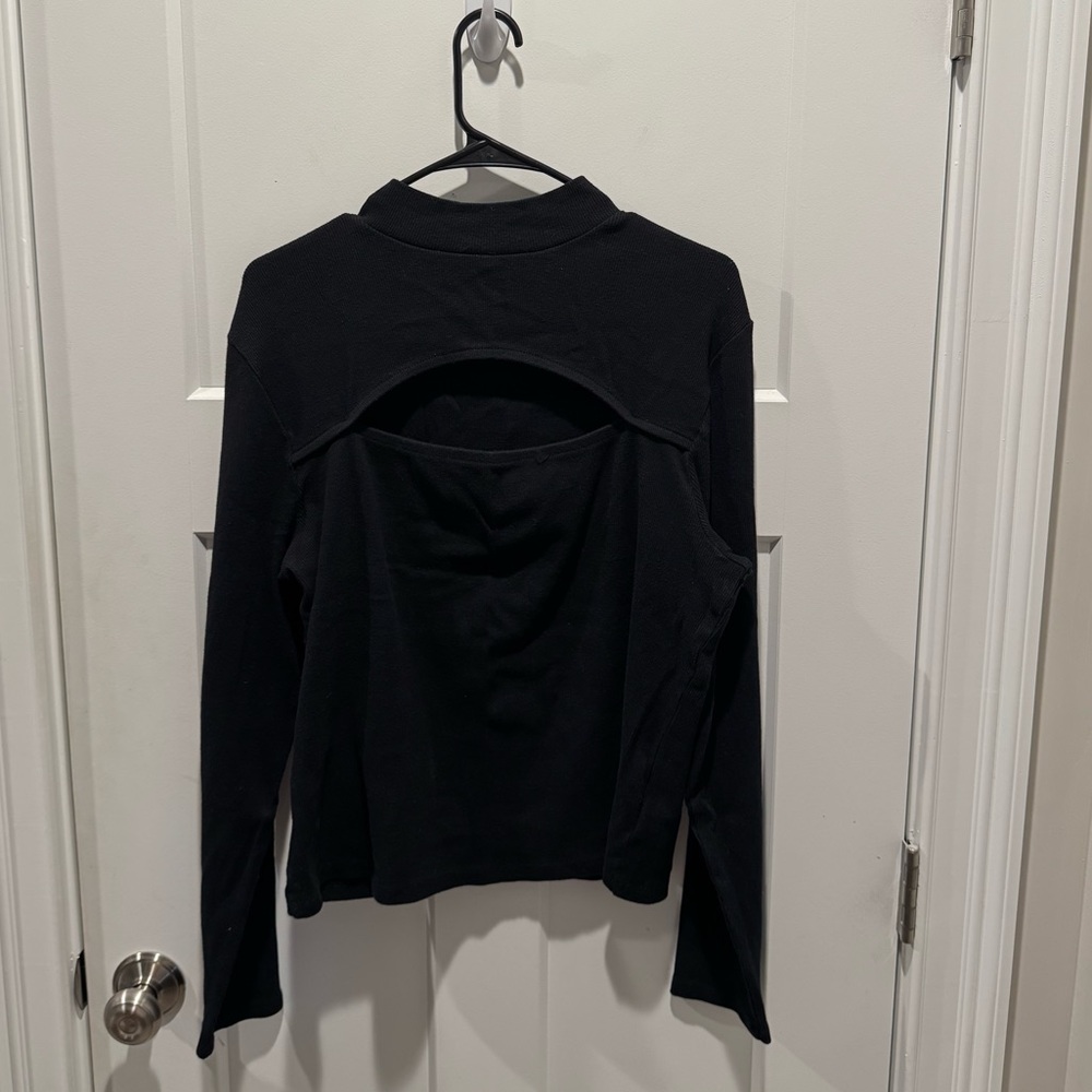 Gap Plus Size Open Chest Long Sleeve